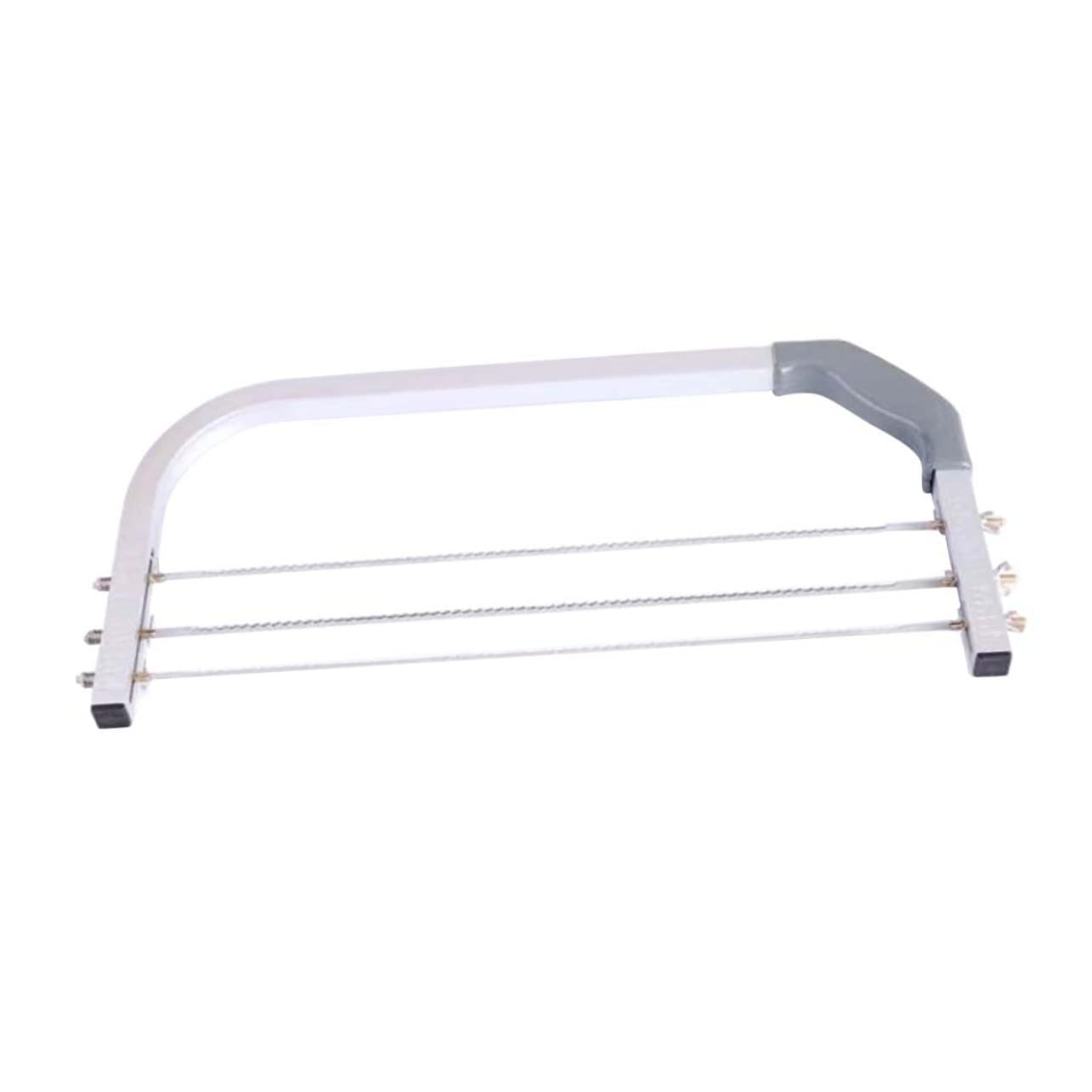 HOLIDYOYO Cake Leveler Cake Layer Cutter 14 Inch Aluminum Alloy Interlayer for Home Baking