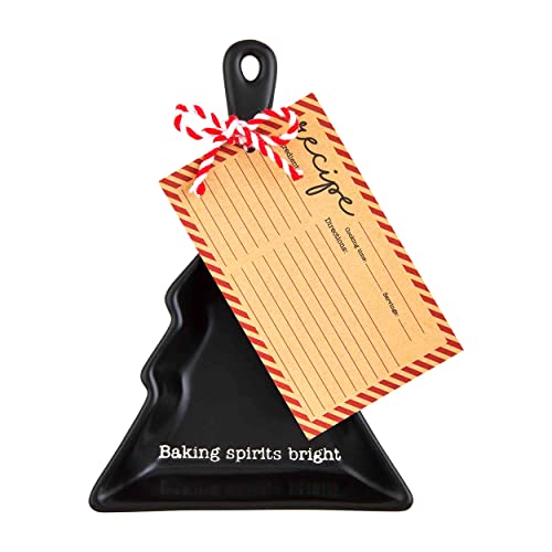 Mud Pie Holiday Cookie Skillet Set, Baking Spirits Bright, Skillet 6 1/4 x 4 1/2