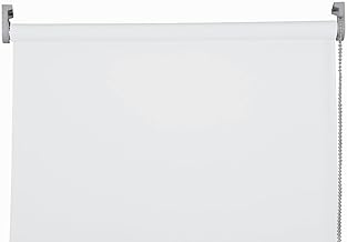 Apex Furnishings White Blackout roller blinds for windows, Thermal Insulated UV Protection Child Safety Trimmable Easy Fit Home office Window Blinds W 90cm x L 165cm