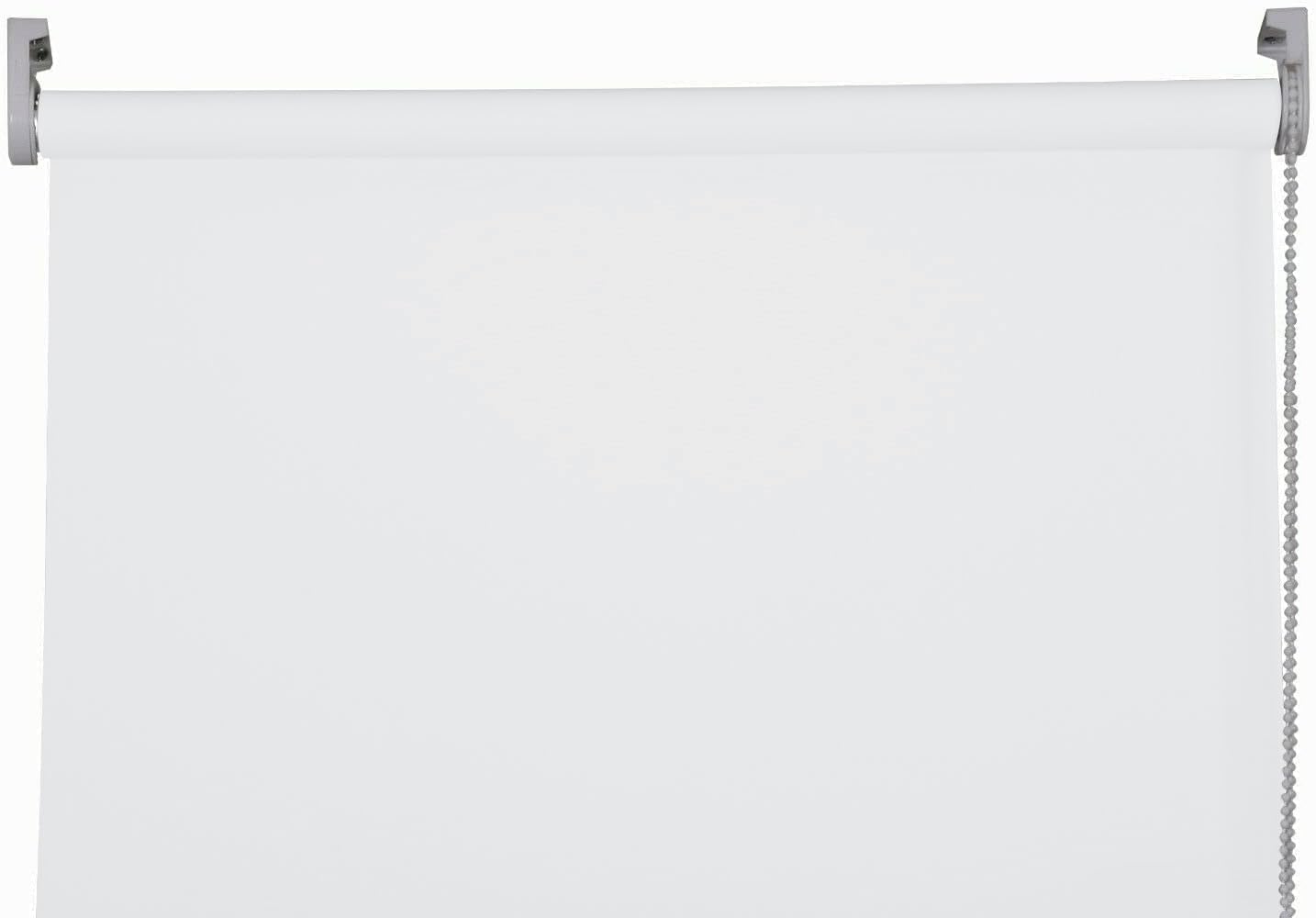 Apex Furnishings White Blackout roller blinds for windows, Thermal Insulated UV Protection Child Safety Trimmable Easy Fit Home office Window Blinds W 210cm x L 165cm — image 1