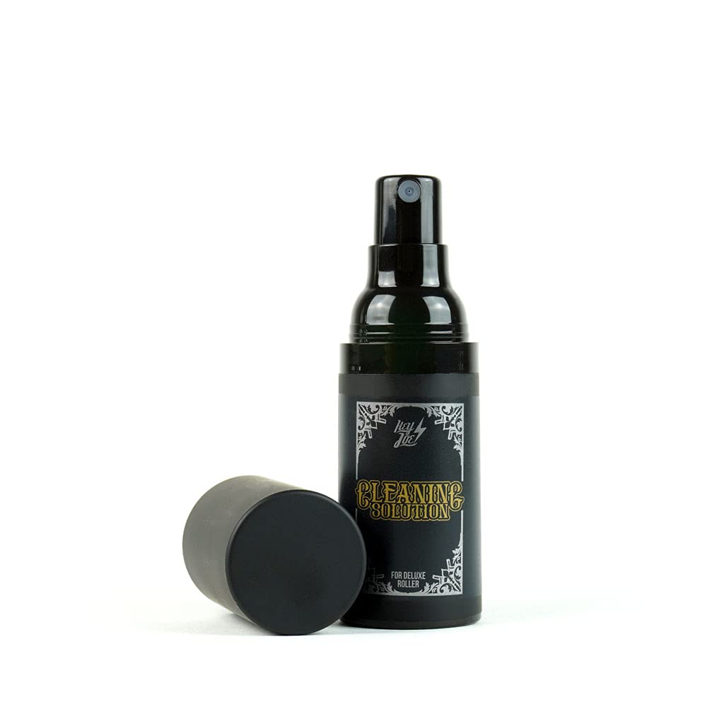 HEY JOE Kit Beard Growth System - Innovador Kit Para El Crecimiento De Barba A Base De Células Madre Vegetales - Tratamiento De 50 Días, color Black
