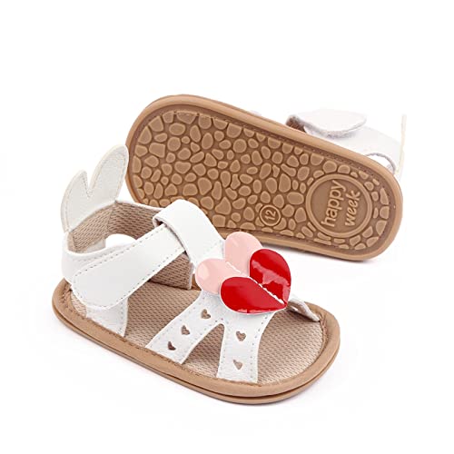 Toddler Girls PU Leather Rome Sandals Soft Open Toe Princess Adjustable Fit Flats Shoes Summer Shoes For Toddler Girls4