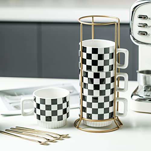 Miamolo JGHUD-343 Stackable Coffee Mug Set Of 4 thumb #3