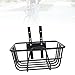 KQFCAZRE Bicycle Basket, Front Bike Basket, Detachable Carrying Panniers Iron for Cycling Bike Cargo Rack, Bike Handlebar Basket, 30cmx32cmx12cm