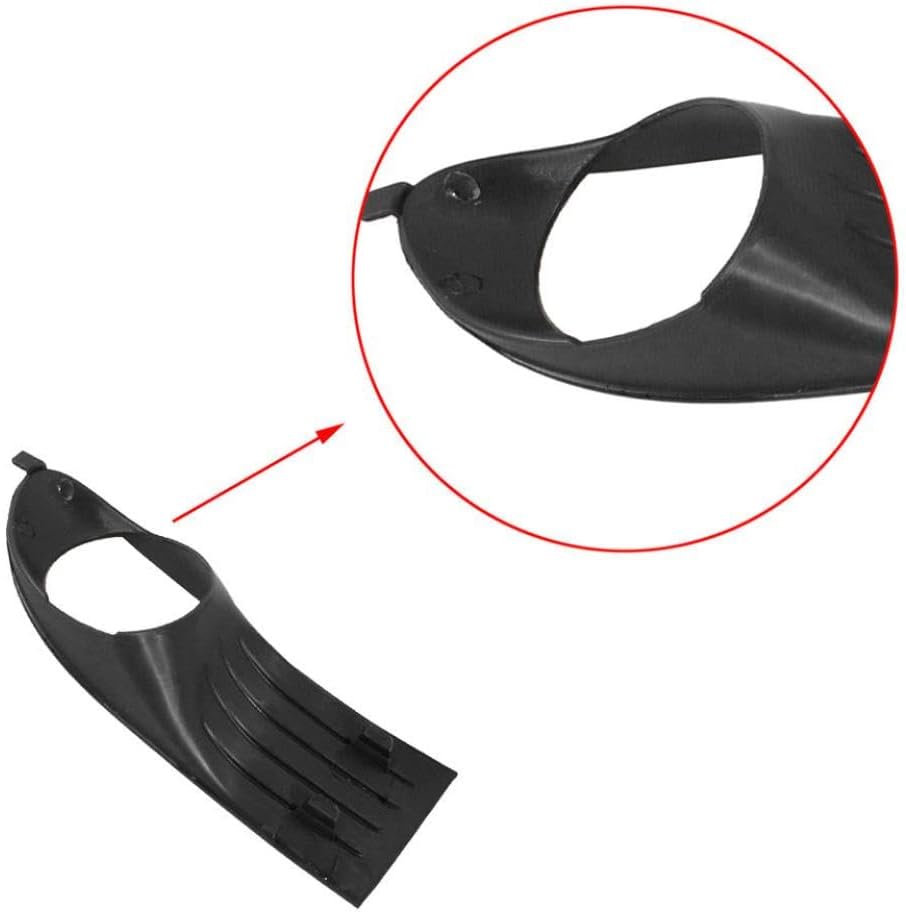 1ペアフォグライトカバーグリル互換と互換性のある2009年2010年2011年2011年モデルパーツ番号05178285AB 051