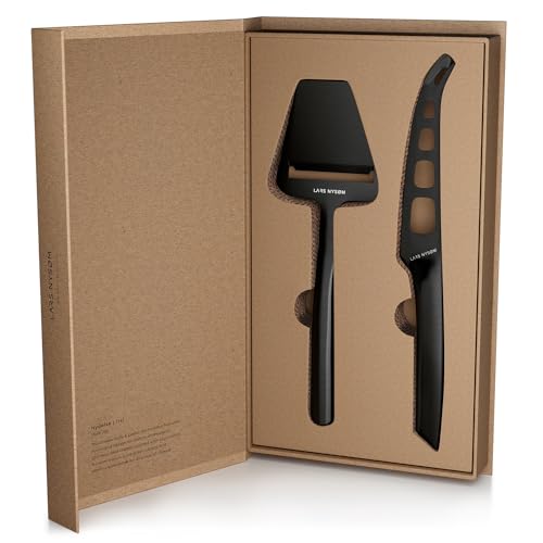 Image of LARS NYSM Cheese Knife & Slicer Set - 2pcs Stainless Steel