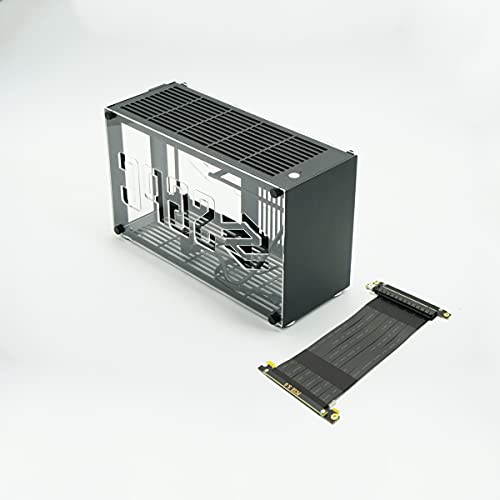 80% Off Discount SharGwa PC A56 ITX Aluminum Case with PCIE Riser Cable Included Small Compact Mid Tower PC Case Supports Full Size GPU SFX Power Supply with Transparent Acrylic Side Panel (Black) Exclusive Discount 60% Price SharGwa PC A56 ITX Aluminum Case with PCIE Riser Cable Included Small Compact Mid Tower PC Case Supports Full Size GPU SFX Power Supply with Transparent Acrylic Side Panel (Black)