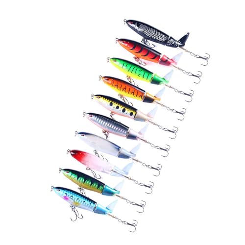 Hélice leurre rotatif dur flottant carnassier topwater brochet perche