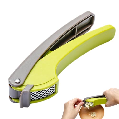 Cortador de ajos, cortador de ajos eficiente con mango cómodo, herramienta de cocina, electrodomésticos de cocina robustos para mejorar la familia, personas mayores