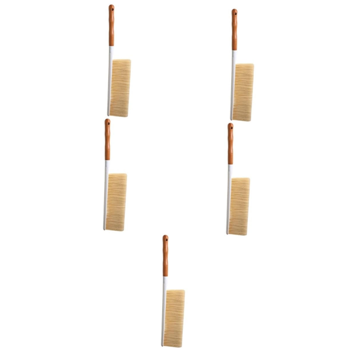 ULTECHNOVO 5stücke Handbürste Mit Weichen Borsten Und Schmutzbürste Für Sofa Bett Teppich Und Möbel Ergonomischer Holzgriff Für Müheloses Reinigen