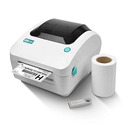 Featured Product HotLabel A200 Shipping Label Printer for Windows Mac Supports Amazon Ebay Etsy Shopify ShipStation Stamps.com UPS USPS FedEx Roll & Fanfold 4x6 Direct Thermal Label - USB Sticker Printer