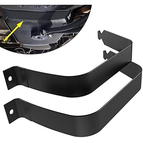 Fuel Tank Strap Compatible with Chevrolet GMC Black More Detail Models Refer to Description Cover