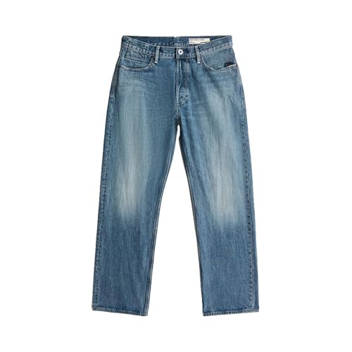 G-Star Men's Dakota Regular Straight Jeans Blau (Antique Faded Patina Blue D23691-E358-H928) 34W / 32L – Ansicht 4