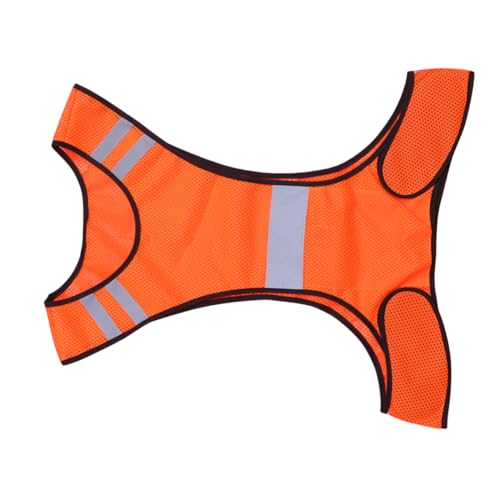 MUSISALY Night Running for Men Reflective Outdoor Cycling Vest Lightweight and Breathable Design for Running and Cycling Low Light Conditions