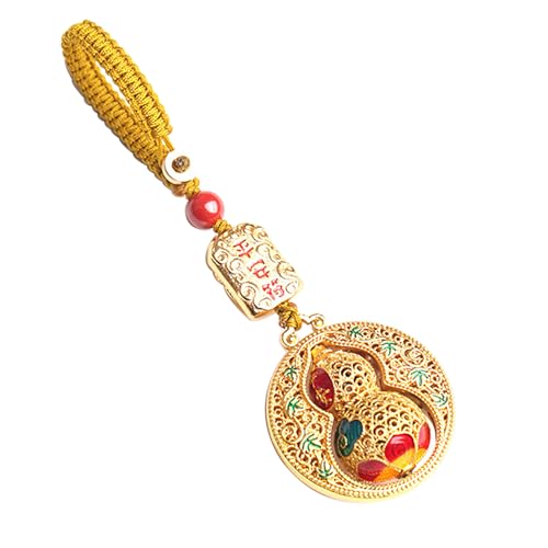 Porte-clés porte-bonheur en émail cloisonné pour sublimer vos clés