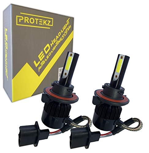 2009 2010 2011 2012 2013 2014 2015 2016 2017 2018 2019 F O R D Flex w/Halogen H13 Headlight Bulb Low Beam LED Conversion Kit, Plug & Play, Super Bright, Pure White 6k, 8000lm