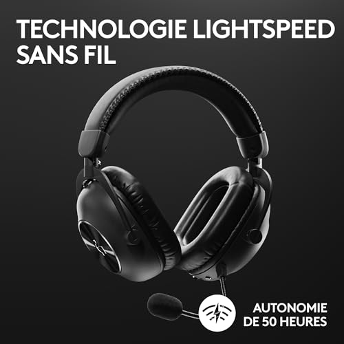Souris Pro X Superlight 2 et Casque sans Fil pour Éliminer la Latence sur PC