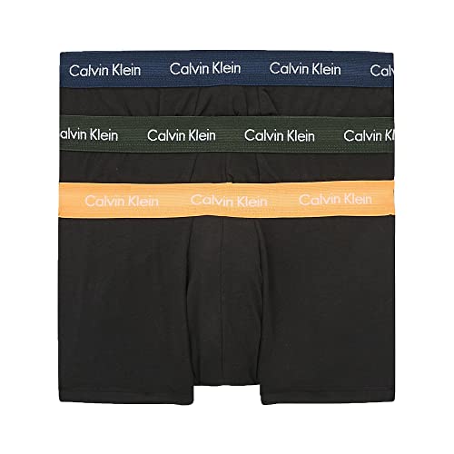 Calvin Klein Men's Cotton Stretch Multipack Low Rise Trunks