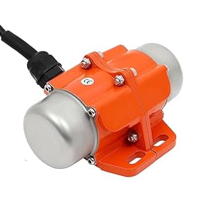FAHKNS Concrete Vibrating Vibrator Motor, 100W Concrete Vibrator Waterproof Vibrating Motor 110V 3600rpm Aluminum Alloy Case Mini Vibrating Motor Single Phase for Shaker Table