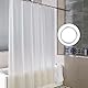 VIDSTW 100 Stück Duschvorhang Ringe Innendurchmesser 40 Mm Duschvorhang Haken Eröffnungsdesign Duschvorhangringe Glatt und Gratfrei Shower Curtain Rings für die Meisten Vorhänge (Weiß)