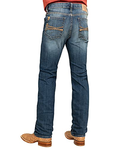 Men's Sidewinder 4-Way Performance Stretch Slim Fit Straight Jeans - Ccsp20j14