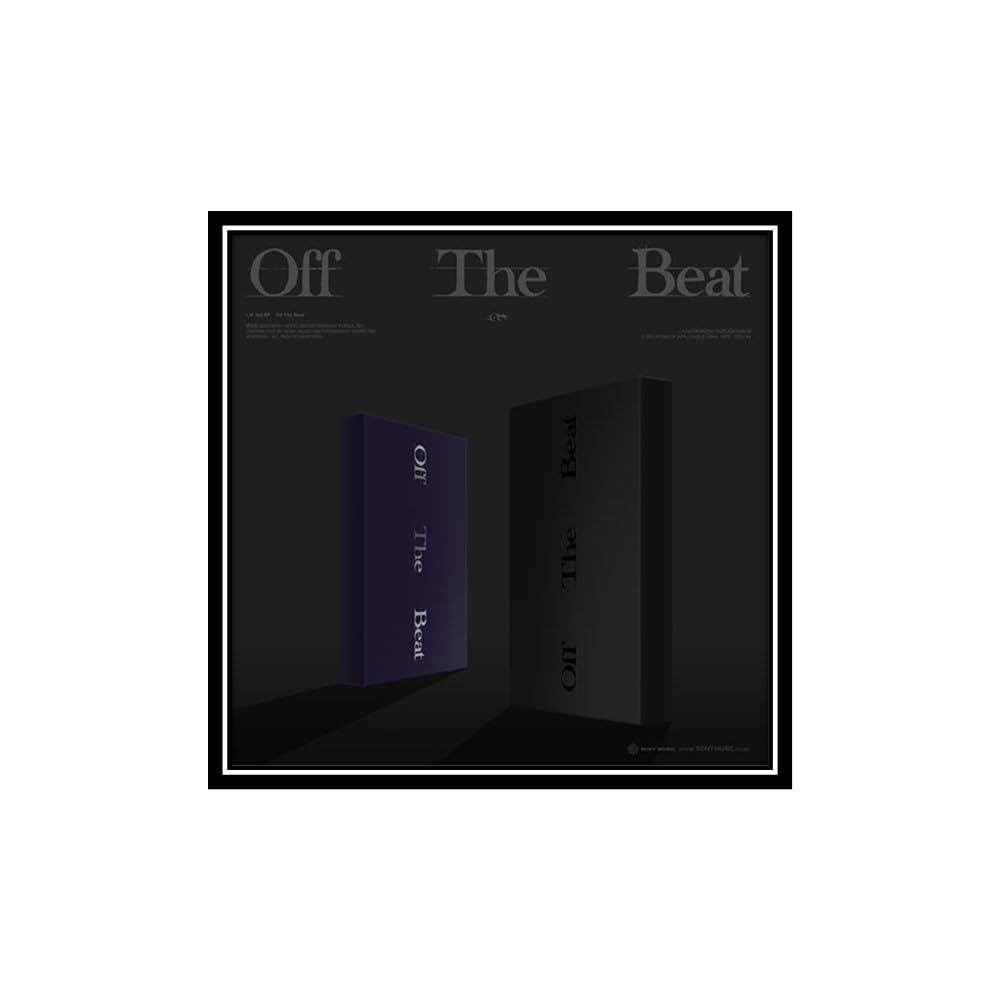Monsta X I.M Off The Beat coffret de collection de deux albums photo K-Pop