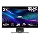 MSI デュアルモードMini LEDゲーミングモニター MPG 274URDFW E16M 27インチ 4K UHD RAPID IPS 160Hz(フルHD時320Hz) 0.5ms GTG HDMI2.1 DP1.4a USB-C DisplayHDR1000 24.5インチモード搭載 USB Type-C給電可能(最大98W) AIビジョン 縦横回転・高さ調整 3年保証