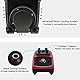 Mixer Drive Socket Kit, Edelstahl -Kunststoff -Elektromixer -Antriebsantriebssockel Black Juicer Mischmaschinenzubehör für G2001 G5200 G5500 G7400 G7600 G7700