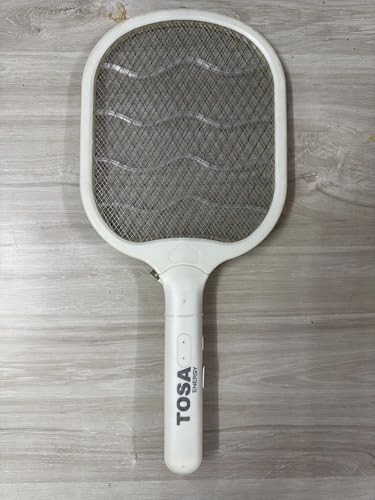 Image of ZAP Guard 2-in-1 Mosquito Racquet, 1200mAh Lithium Battery, USB-C Fast Charging, UV LED Light with Stand