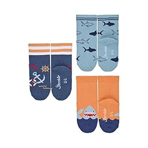 Sterntaler Söckchen 3er-Pack Meer baby-jongens Sokken