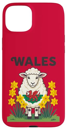 Sheep Support Wales St Davids Day �f�U�C�� �X�}�z�P�[�X iPhone 15 Plus �p