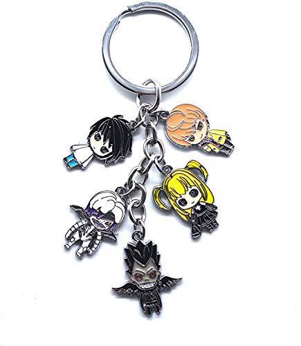 WinVI Anime Death Note Character Keychain Keyring