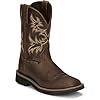 Justin Botas de trabajo Stampede WP para hombre