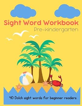 Paperback Sight Words for Pre-Kindergarten Book