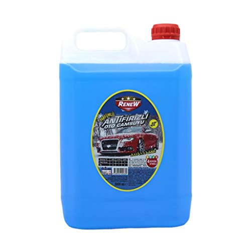 Parfümlü Antifrizli Konsantre Oto Cam Suyu -22 Derece 5 L