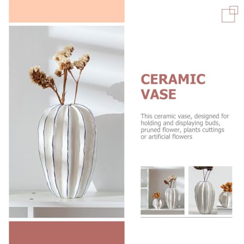 Vase pour bourgeons de table en céramique d'art moderne - 5