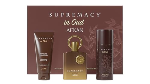 Afnan Supremacy in Oud Luxury Perfume Gift Set - Extrait De Parfum...