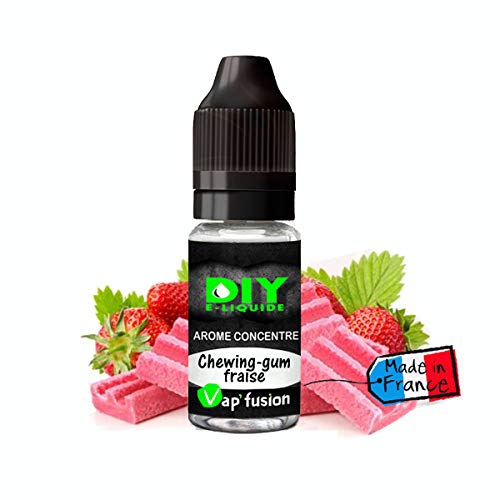 Chewing-gum fraise - arôme concentré - 10 ml - DIY - Vapfusion - Sans nicotine ni tabac Cover