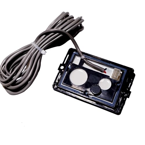 Image of 36387 Wall Switch Tecma, Black,Whitewall Switch for The Tecma RV Toilet Silence Plus