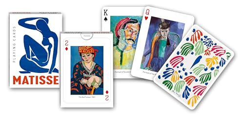 Piatnik Kartenspiel Matisse 54 Blatt, Blau, Bunt, Vielfarbig – Bild 3