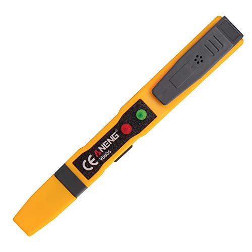 Preisvergleich Produktbild gfjfghfjfh AC / DC-Spannungsprüfer Elektrischer berührungsloser Stifttester Durchgangsbatterieteststift mit akustischem Alarm VD806