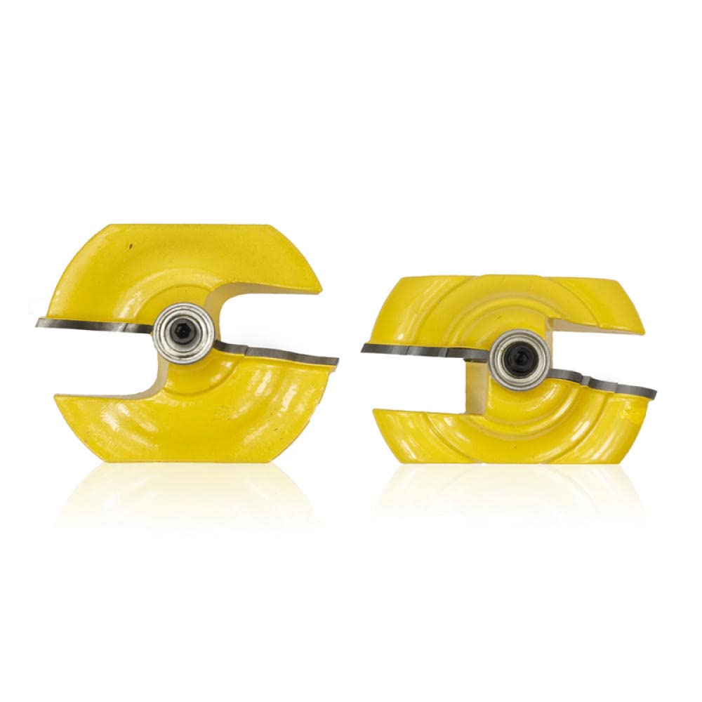 Fresa de mango de carburo sólido ， 2 brocas for enrutador de madera, brocas for molduras de muebles de 2 1/2" de diámetro