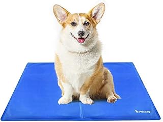 PetIsay Dog Cooling Mat, Cat Cooling Pad - Pressure-Activated Gel Cooling Mat for Dogs- Keep Your Dogs and Cats Comfortable All Summer - Avoid Overheating(65  50 cm)