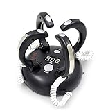 😈 Dieses Spielzeug ist für 2-4 Personen geeignet, die gleichzeitig spielen möchten. Der Spieler hält den Griff. Wenn das Geräusch von Horror ertönt und das rote Licht blinkt, müssen Sie sich selbst kontrollieren. Drücken Sie nicht den Regler am Griff. Wer nicht kontrollieren kann, wird geschockt. Bestrafen.