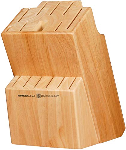 Miracle Blade World Class Professional Series 18-Piece Premium Knife Set with Block - Versatile, Sharp & Durable (Miracle Blade18pc Set)