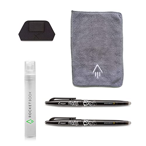 Rocketbook Smart Notebook Accessory Kit 2 Black Capped FriXion Pens