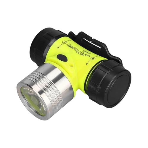 Linterna frontal buceo IP68 1000 lúmenes para fotografía subacuática y snorkel