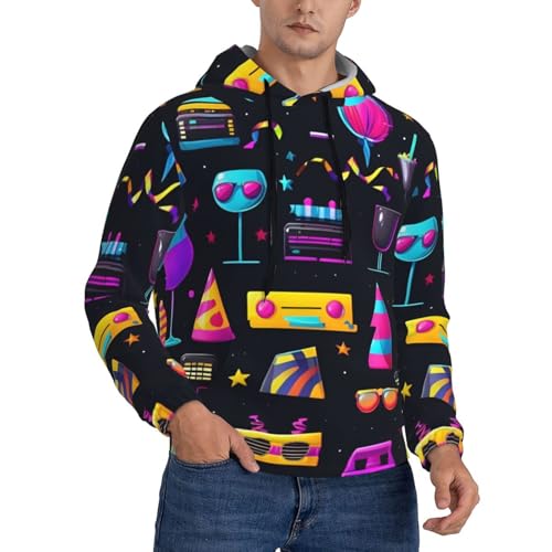 Sweat à capuche imprimé licorne homme fini le froid grâce à la superposition