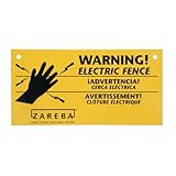 Zareba WS100 Warning Signs, 10-Pack
