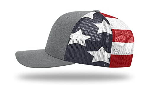 Image of Richardson 112 Trucker Hat - Premium Adjustable Snapback Hat - Structured Six Panel Richardson Blank Caps